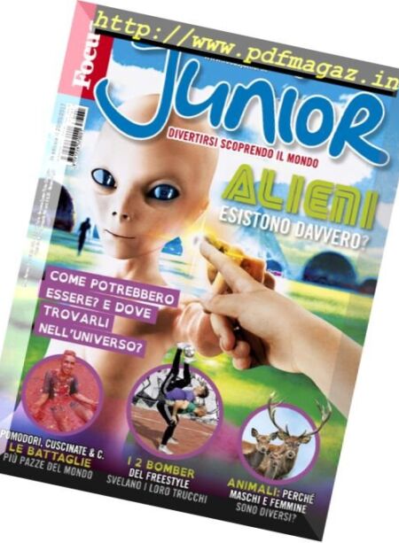 Focus Junior – Giugno 2017 Cover
