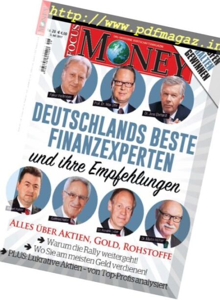 Focus Money – 5 Juli 2017 Cover