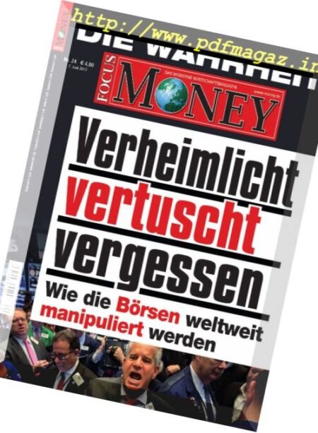 Focus Money – 7 Juni 2017 Cover