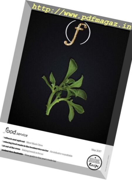 foodService – May 2017 Cover