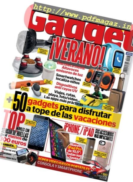 Gadget Spain – Julio 2017 Cover