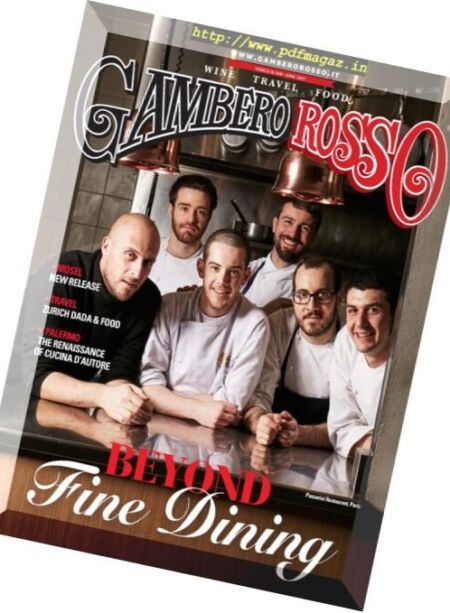 Gambero Rosso – July 2017 Cover