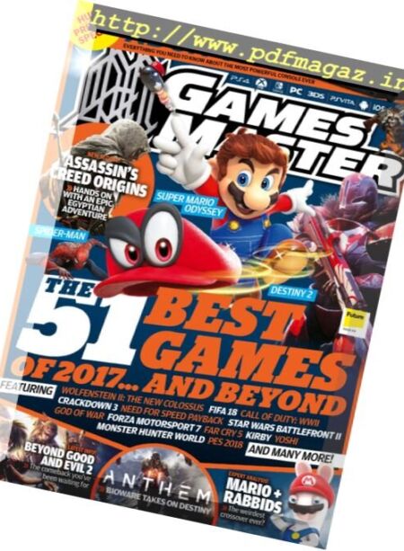 Gamesmaster – August 2017 Cover