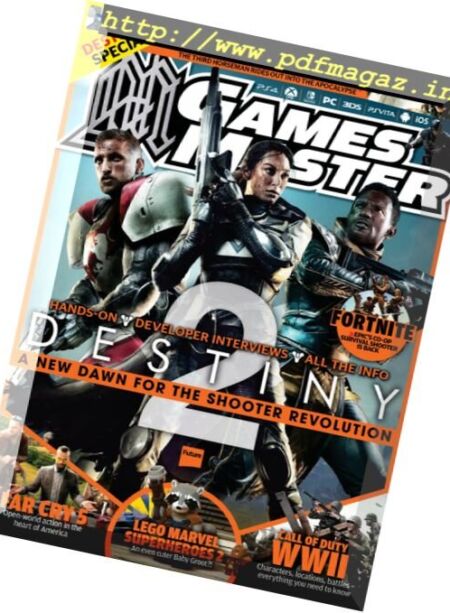 Gamesmaster – July 2017 Cover