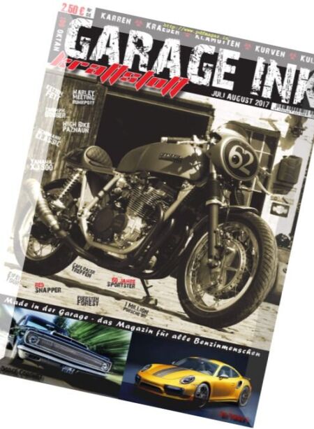 Garage Ink Kraftstoff – Juli-August 2017 Cover