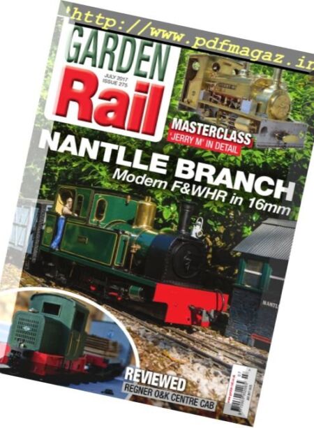 Garden Rail – July 2017 Cover