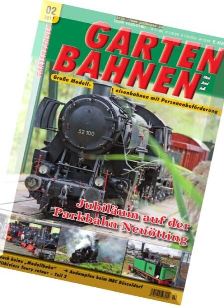 Gartenbahnen – Mai-Juli 2017 Cover