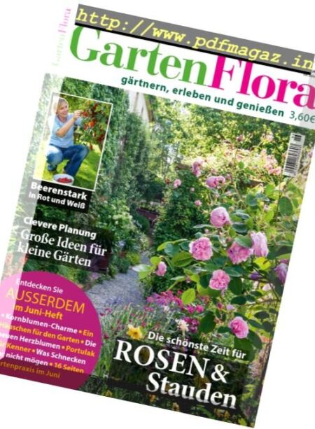 GartenFlora – Juni 2017 Cover