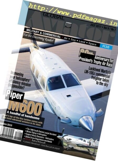 Global Aviator South Africa – July 2017 Cover