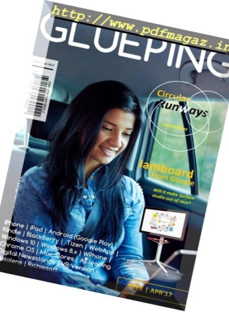 Glueping – April 2017 Cover