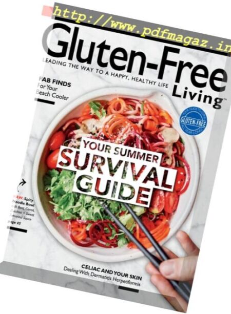 Gluten-Free Living – July-August 2017 Cover