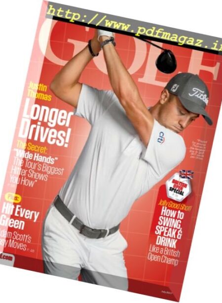 Golf Magazine USA – July 2017 Cover