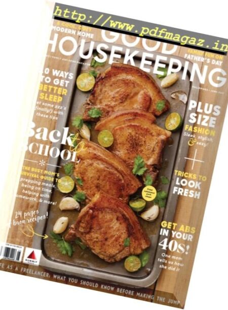 Good Housekeeping Philippines – June 2017 Cover