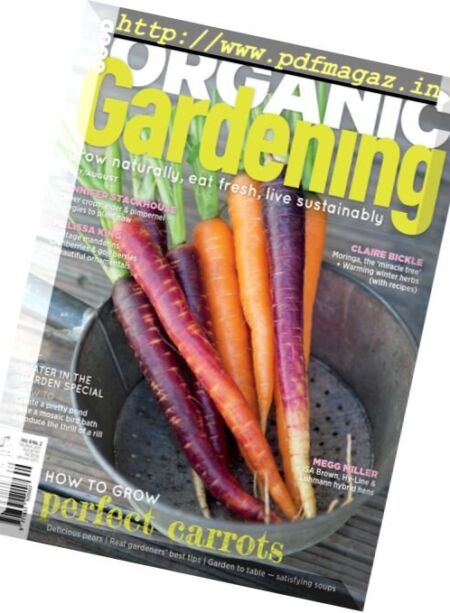 Good Organic Gardening – July-August 2017 Cover
