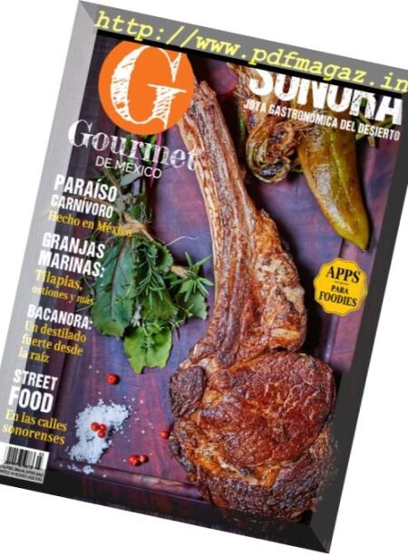 Gourmet Mexico – Junio 2017 Cover