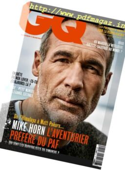 GQ France – Juillet 2017