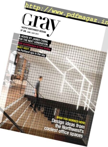 Gray Magazine – June-July 2017 Cover