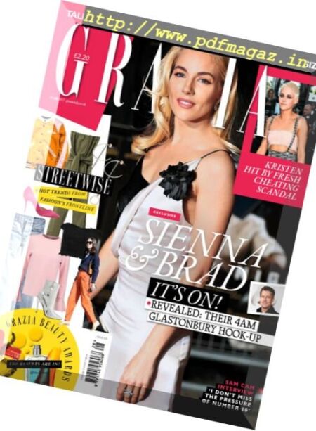 Grazia UK – 10 July 2017 Cover