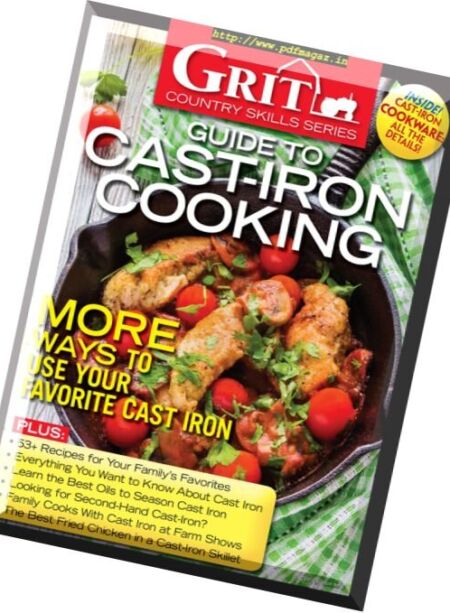 Grit – Guide to Cast-iron Cooking 2017 Cover