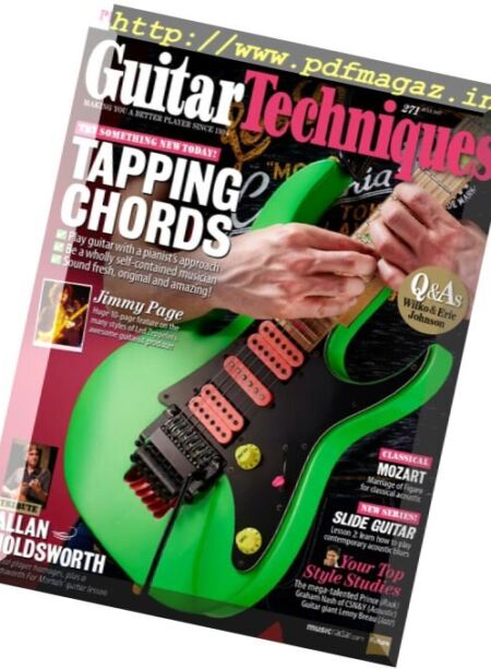 Guitar Techniques – July 2017 Cover