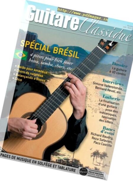 Guitare Classique – Juin-Aout 2017 Cover