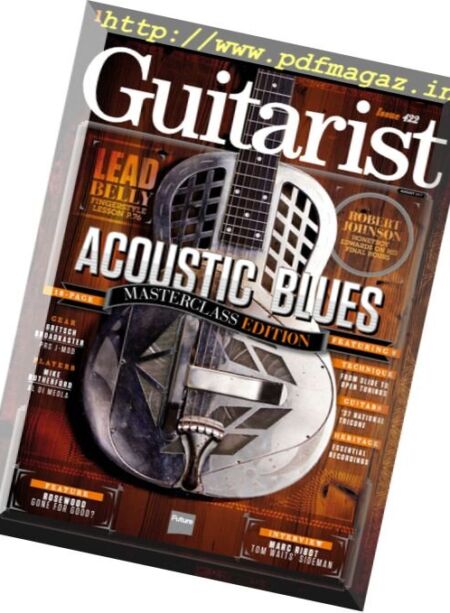 Guitarist – August 2017 Cover