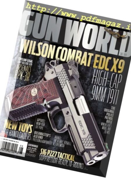 Gun World – August 2017 Cover