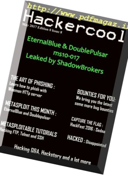 Hackercool – May 2017 Cover