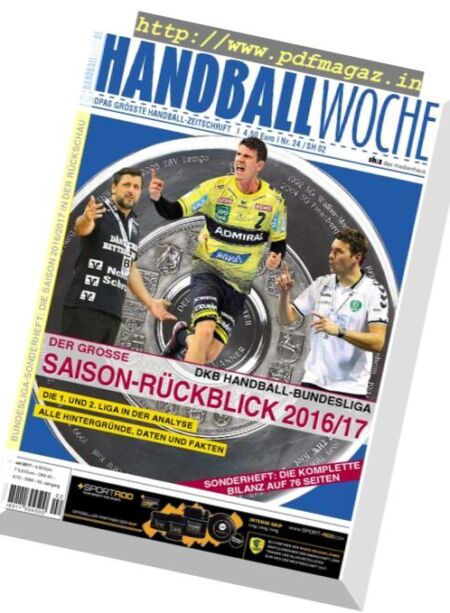 Handballwoche – 13 Juni 2017 Cover