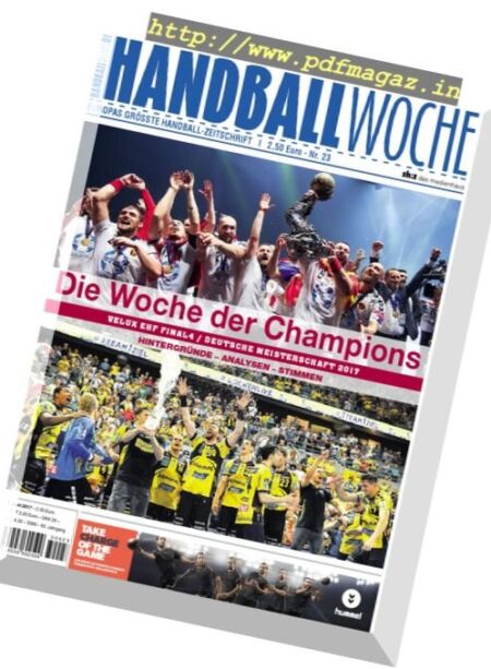 Handballwoche – 7 Juni 2017 Cover