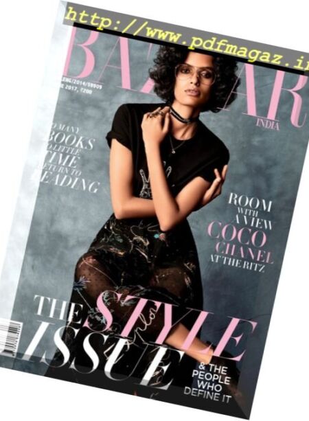 Harper’s Bazaar India – June 2017 Cover