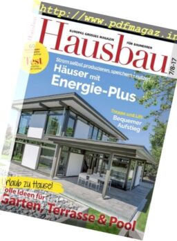 Hausbau – Juli-August 2017
