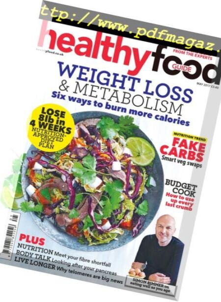 Healthy Food Guide UK – May 2017 Cover