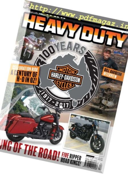 Heavy Duty – July-August 2017 Cover