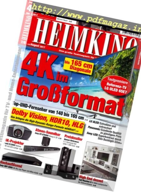 Heimkino Magazin – Juli-August 2017 Cover