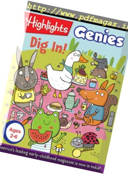 Highlights Genies – June 2017 Cover