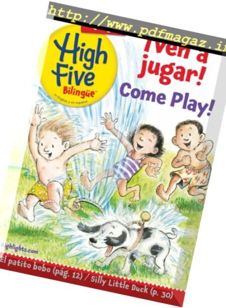 Highlights High Five Bilingue – July 2017 Cover