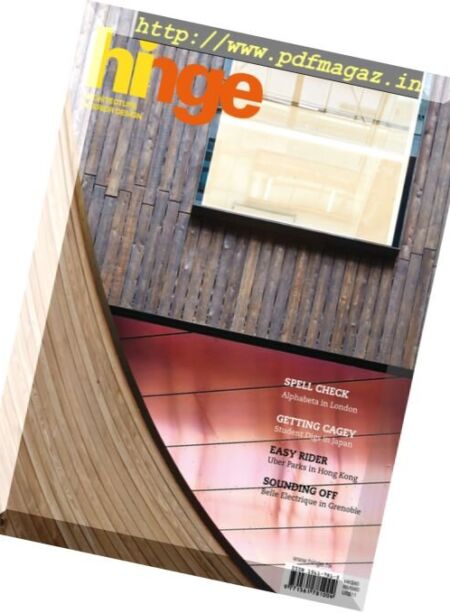 hinge – May 2017 Cover