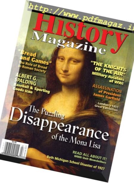 History Magazine – June-July 2017 Cover