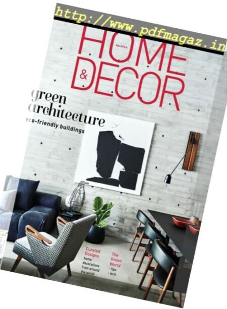 Home & Decor Malaysia – April 2017 Cover