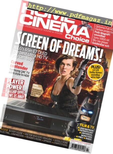Home Cinema Choice – July 2017 Cover