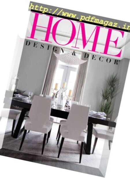 Home Design & Decor Triangle – April-May 2017 Cover