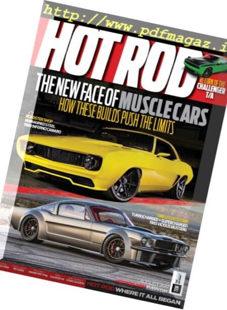 Hot Rod – August 2017 Cover