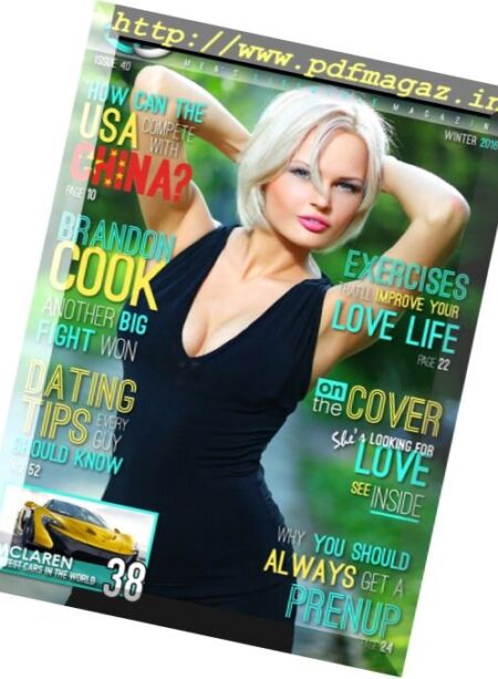 Hot Russian Brides Men’s Lifestyle – Winter 2016-2017 Cover