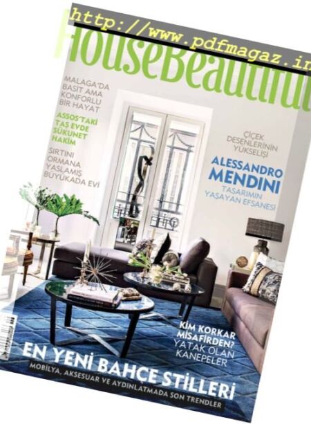 House Beautiful Turkey – Haziran 2017 Cover
