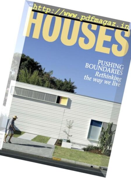 Houses Australia – Issue 116, 2017 Cover