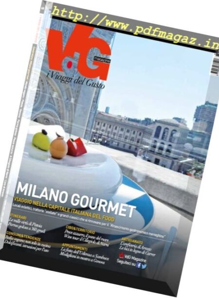 i Viaggi del Gusto – Maggio 2017 Cover