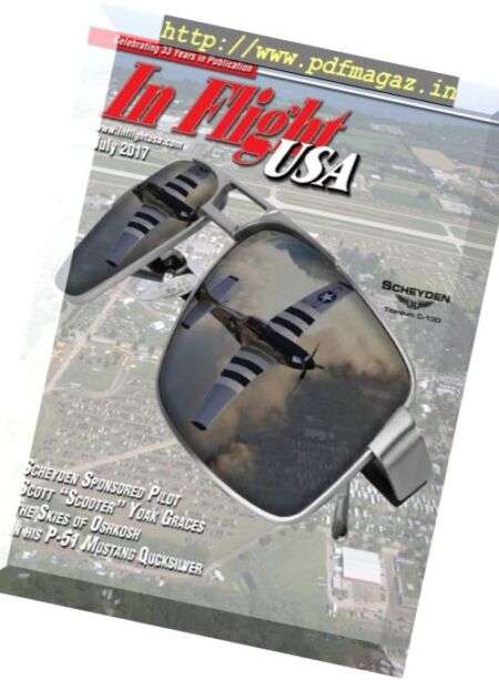 In Flight USA – July 2017 Cover