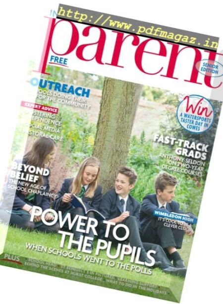 Independent School Parent – Summer 2017 Cover