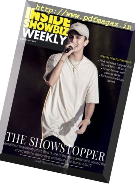 Inside Showbiz – 3-9 June 2017 Cover